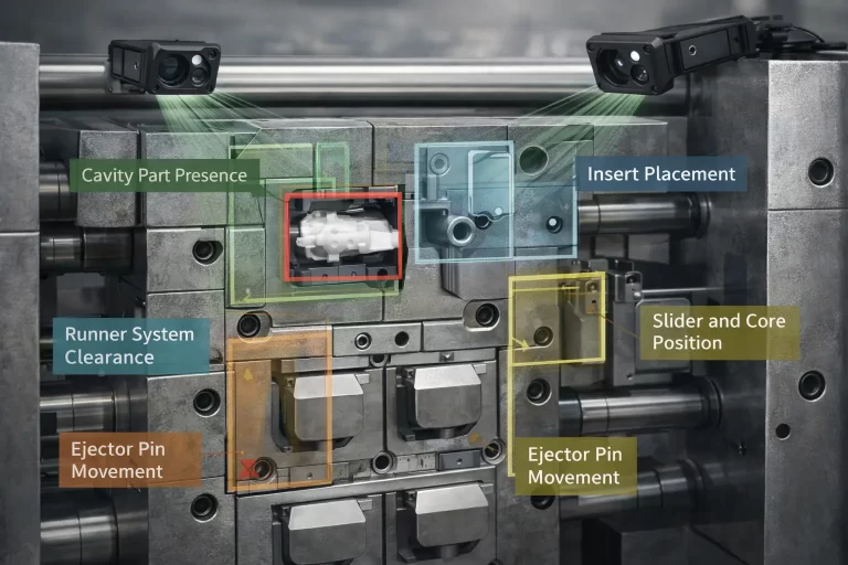 Mould Image with multiple detection zones