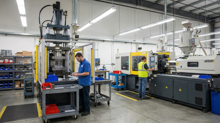 Vertical vs Horizontal Injection Molding Machines