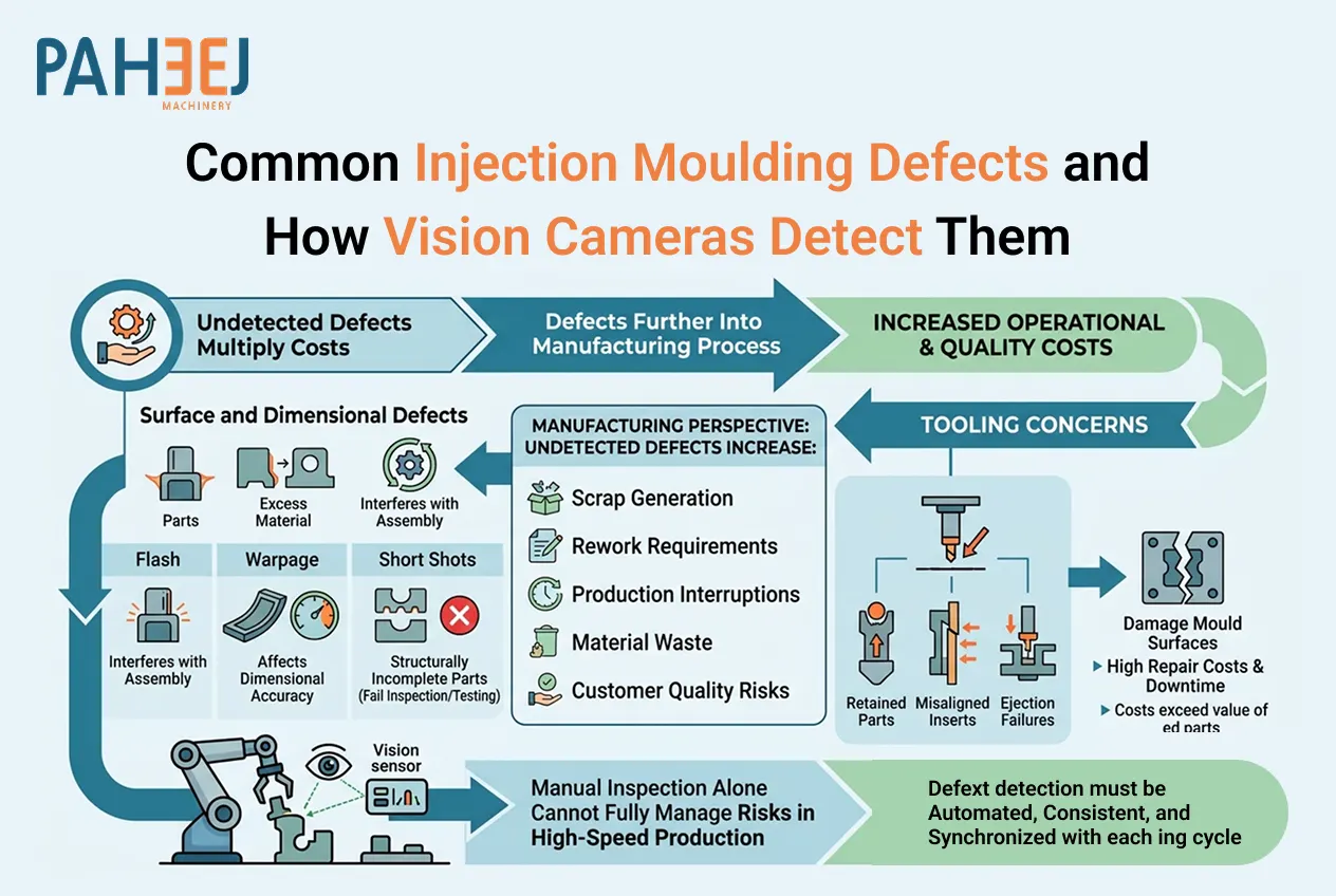 Common Injection Moulding Defects and Vision Camera Detection
